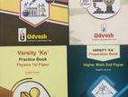 UDVASH Varsity Ka Preparation books & Q. Banks