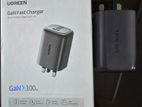 Ugreen Gan 100W Charger- 3 USB type C, 1 A Port