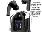 Ultra Pods Pro Bluetooth Earbuds With Display Transparent TWS