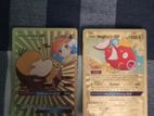 Ultra rare golden pokemon card