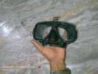 underwater driving goggles + action cam mount