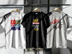 Unique Design Cotton T-shirt 3-piece Combo Pack
