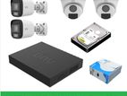 Uniview/ Dahua 4 Unit 1080P Night Vision CCTV Camera Package