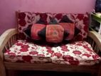 উন্নত মানের সেগুন কাঠের সোফা