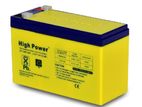 UPS Rechargeable Sealed Lead-Acid Battery High Power 12v.7.5Ah