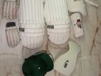 Cricket Glove, Helmet, KNnee Pad