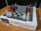 Colorful Glass Chess Set -