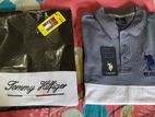 US POLO AND tommy t-shirt