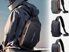 USB Charging Cable Fashion Men Chest Bag