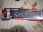 USB keyboard and mouse