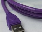 Usb Male to Female Printr/data Cabol