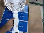 USB rechargeable folding fan with LED light
