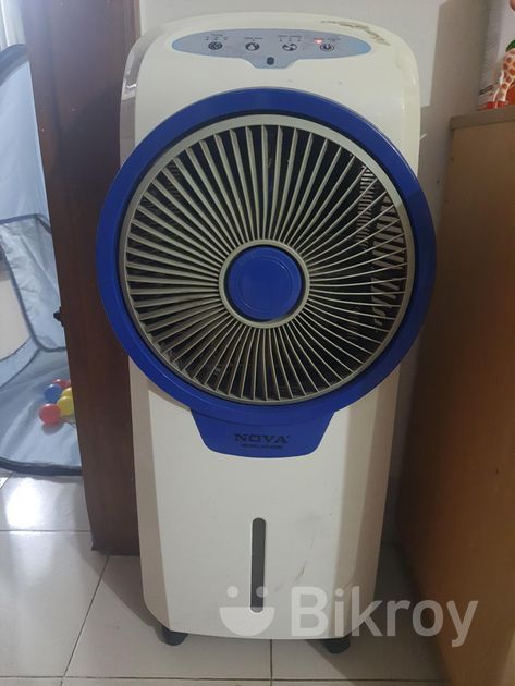 Used AC/DC cooler for sale (1 pedestal fan + 1 stormy free) for Sale in ...