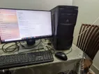 Used deskop(monitor +cpu +mouse+ keyboard