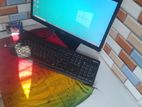 Used desktop computer with monitor full setup