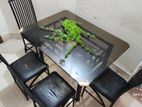dining table with four chairs for sale