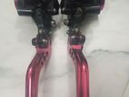 Double hydraulic Master brakes cylinder.