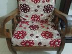 Used Sofa set with foam and brand new cover Tea table Free!