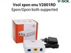V-sol XPON (G/Epon Support) ONU with 1 year warranty.