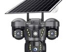 V380 Pro 3-Lens 4G Solar Wi-Fi Outdoor PTZ Camera