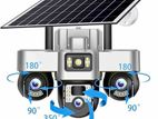 V380 Pro 3 three Lens auto moving 4G Sim Solar Battery 9MP IP Camera.
