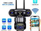 V380 pro 3 three lens WiFi Waterproof Outdoor IP Camera.