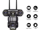 V380 Three Lens WiFi IP Camera HD 6MP Outdoor Waterproof Two Way