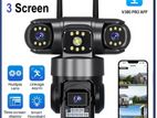 V380 Triple Len Waterproof Night Vision Wi-Fi Camera