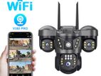 V380 Triple Len Waterproof Night Vision Wi-Fi Camera