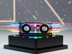 V8 Transparent Mecha Wireless Bluetooth Speaker Sound Light
