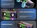 V8 Transparent Mechanical Tws Subwoofer Wireless Bluetooth Speaker