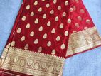 Velvet Katan Saree