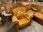 Victorian Wooden King 6 Seater Sofa Set Sl295f