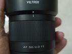 Viltrox 50mm f2.0 full frame lens
