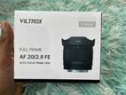 Viltrox Full frame Af 20mm 2.8