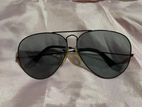 Vintage B&L Ray Ban Aviator 62mm Blue Grey Lenses Sunglasses