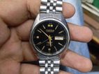 Vintage Citizen Automatic 4-039181 HST 21 Jewels Black Dial Day/Date