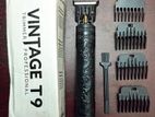 Vintage T9 Trimmer Professional (Color: Black)