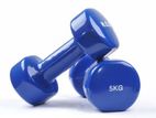 vinyl dumbbell 10 kg (5x2)