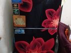 VISION Glass Door Refrigerator Re-200l Red Rose Flower