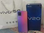 Vivo V20 with box (Used)