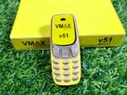 VMAX V51 Mini Button Phon (Brand New)