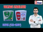 VOLTAGE STABILIZER 650VA(120V-280V)