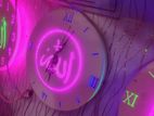 Wall clock islamic relaxing night light system