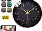 Wall Clock Wifi Ip Camera 1080p Hd Security Surveillance Cctv Cam