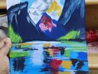 Wall decor painting