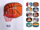 Wallmount Basketball Hoop and Backboard Full Size 12" Basket Ring