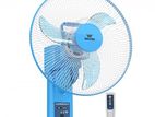Walton 17” Rechargeable Wall Fan recharge & Relax with big Savings
