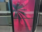 walton golapi color glass dor frost fridge 341 liter.