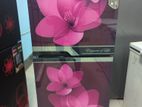 walton golapi flower disign glass dor frost fridge 132 liter.